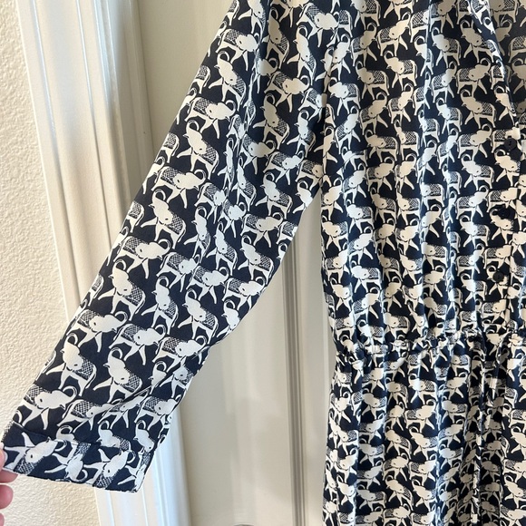 Gap slip dress, M, navy - Picture 4 of 4